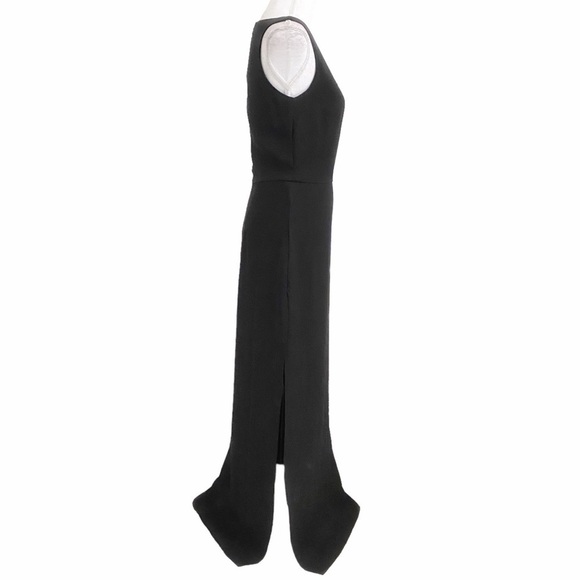 MODERN CITIZEN BLACK SLEEVELESS SIDE SLIT MAXI FORMAL DRESS - S - Picture 1 of 7